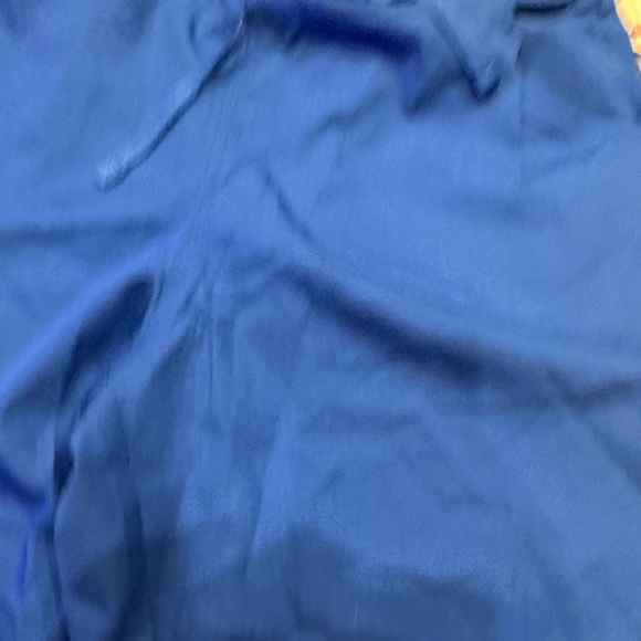 Red panda Royal blue scrub pants for women. Size L. Poly/cotton blend. New - Picture 4 of 4